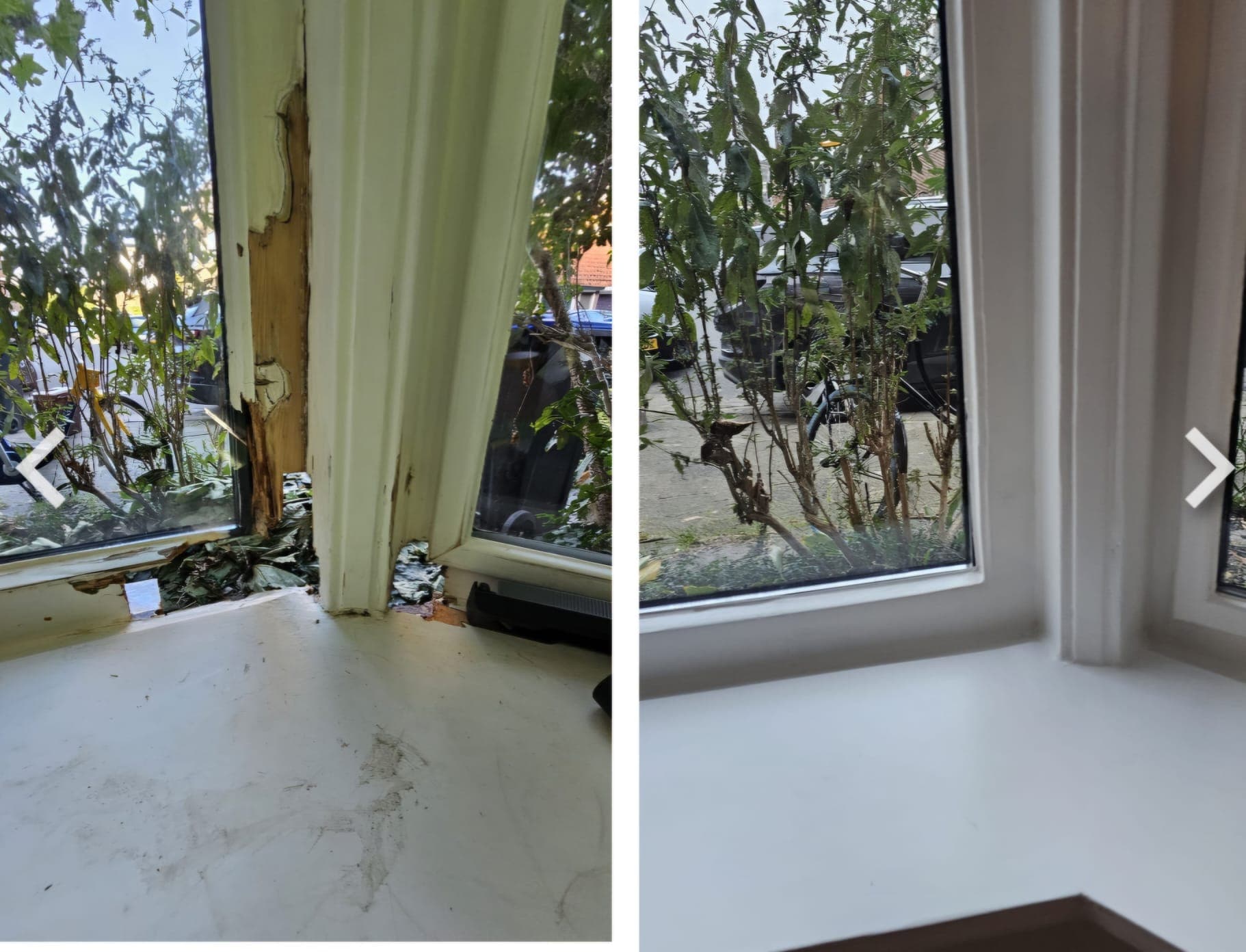 Kozijnreparatie raamdorpel