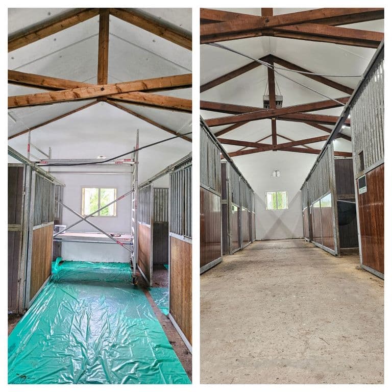 Stal na schilderwerk